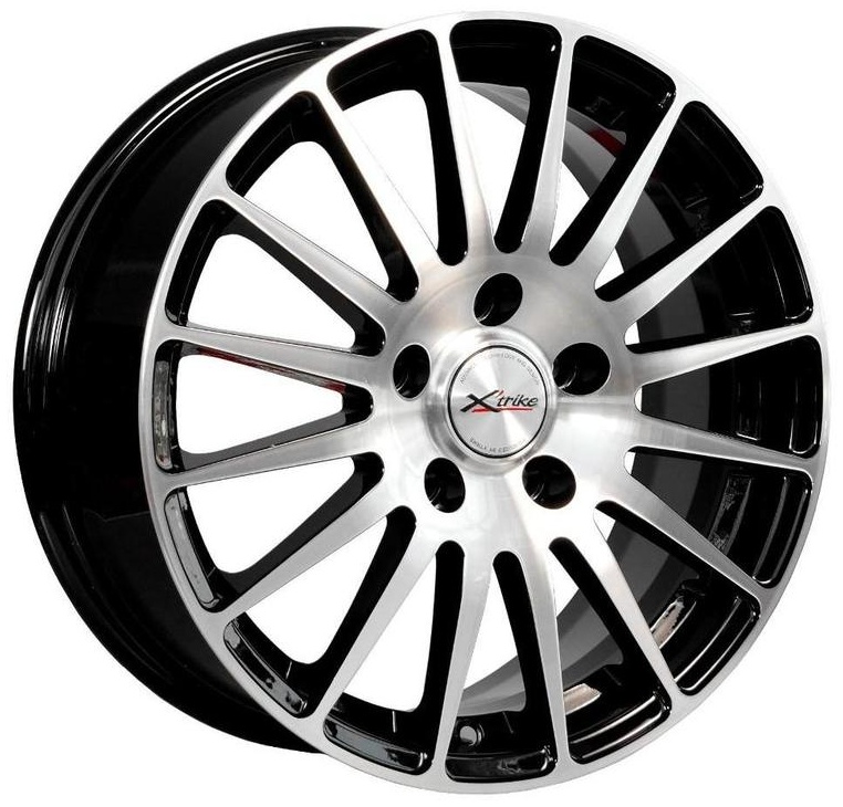 X'trike X-128 6.5Jx16 5x114.3 ET45 DIA67.1 BK/FP
